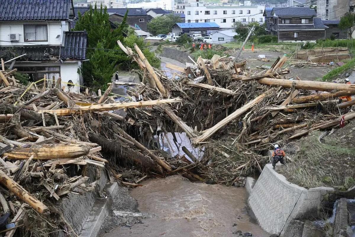 能登豪雨　輪島市で新たに1人死亡を確認　死者は計7人、行方不明2人、負傷者12人