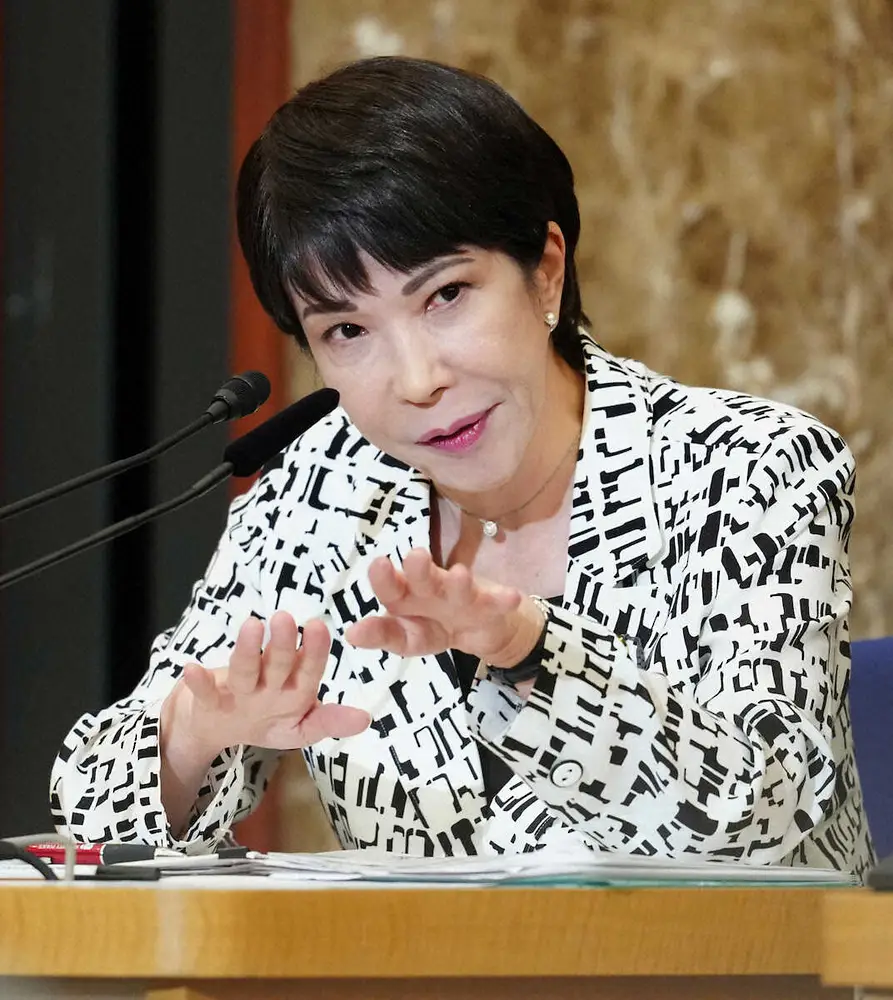 総裁選　高市早苗氏　スピーチで「女性の私が決選投票に残ったことは歴史的なこと」