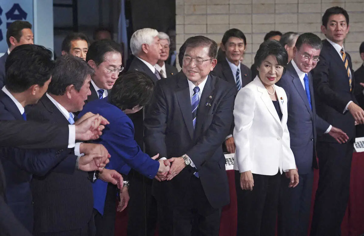 【画像・写真】石破茂氏　ファーストレディーとなる美人妻・佳子さんとは…慶大同級生で“名プロデューサー”目に涙も