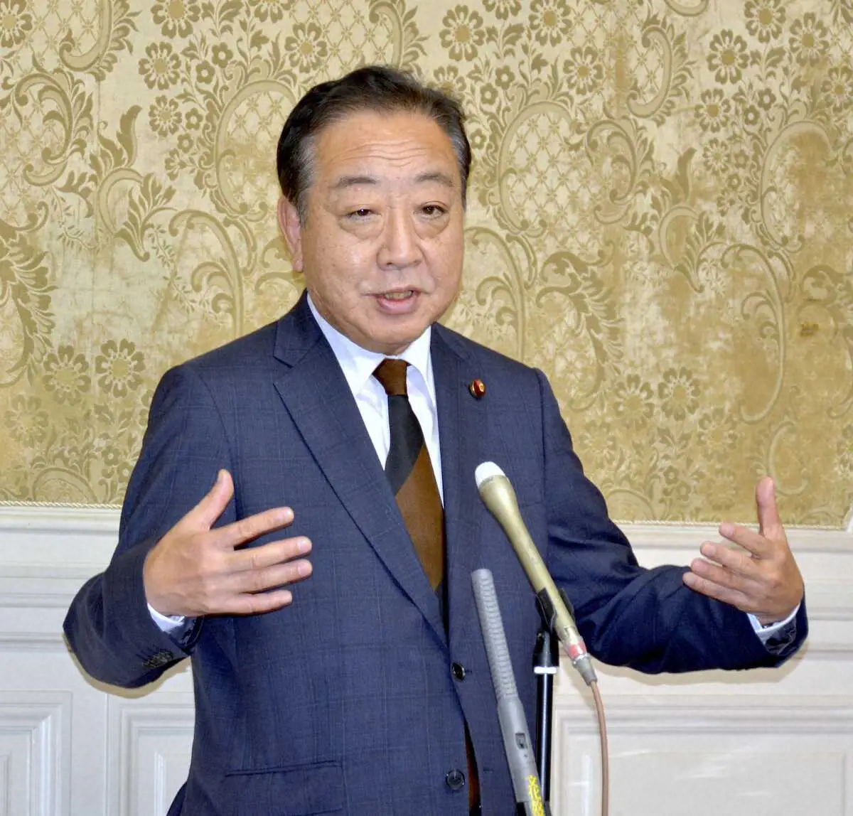 立憲民主党・野田佳彦代表　石破自民党新総裁との論戦に向け「腕が鳴る」