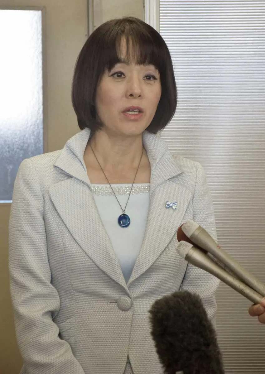 不記載額は1564万円　杉田水脈氏　来夏参院選へ　裏金事件で衆院選は不出馬