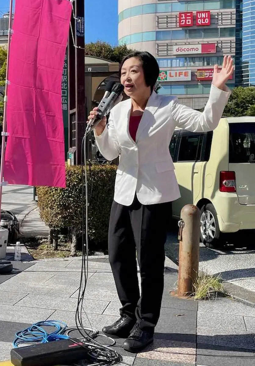 【画像・写真】れいわ新選組・山本代表が緊急入院　櫛渕氏が街頭演説　アナフィラキシーの疑いで