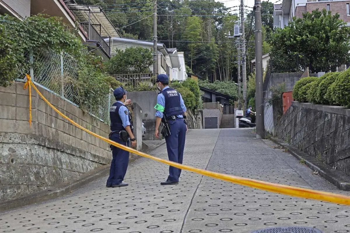 死亡男性宅に複数の土足跡　横浜氏青葉区　犯人は戸棚を物色…首都圏連続強盗事件と関連か