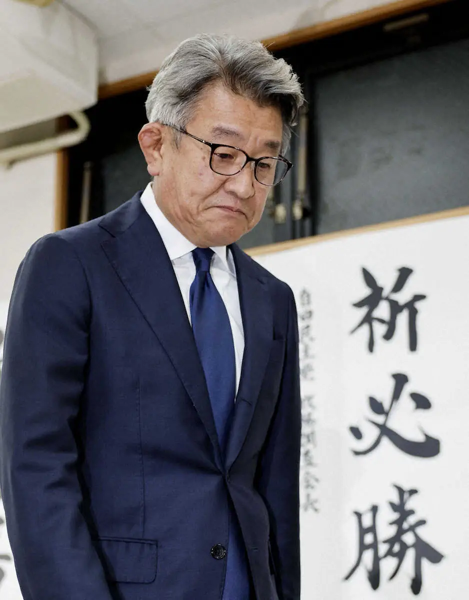 武田良太元総務相も落選　役職停止処分中「政治とカネ」の問題響き8選ならず　福岡11区