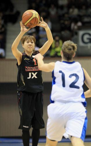バスケ女子の国際親善試合　日本、スロバキアに２連勝！　