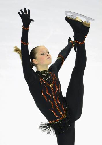 ソチ五輪金候補！ロシアの新星、１４歳リプニツカヤ首位