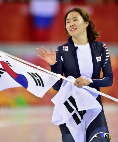 「氷速女帝」李相花が五輪新！連覇　韓国に大会初の金