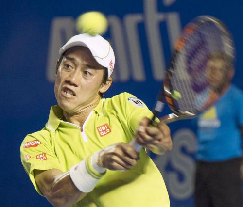 【画像・写真】錦織　２大会連続Ｖへストレート快勝発進！ツアー200勝達成