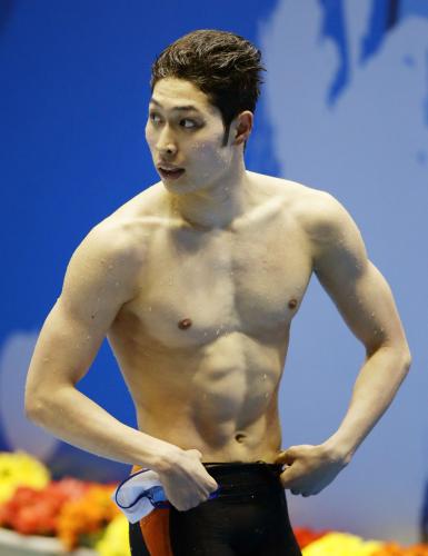 萩野が４００自由Ｖ３で世界水泳代表決める　日本選手権開幕