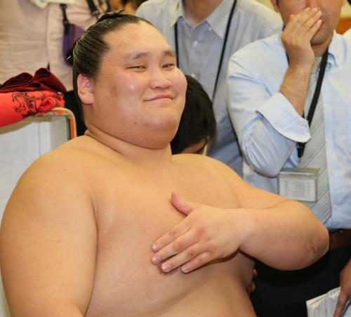 照ノ富士　大関昇進決定　平成生まれでは初「さらに上を目指して精進」