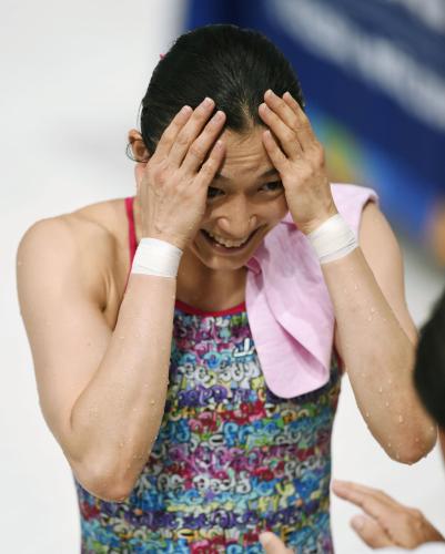 渋沢、１４位敗退リオ届かず　女子３メートル板飛び込み