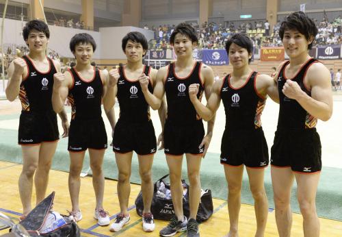 順大が団体総合で２年ぶり８度目Ｖ　体操全日本学生選手権