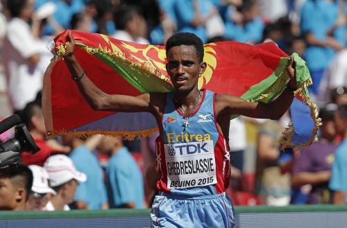エリトリアの伏兵　ゲブレスラシエが優勝　世界陸上男子マラソン