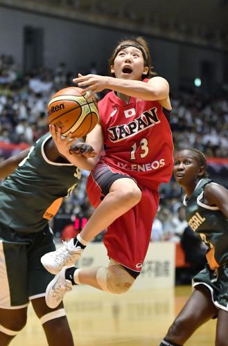 日本女子 強化試合連勝！セネガルに８３―５４