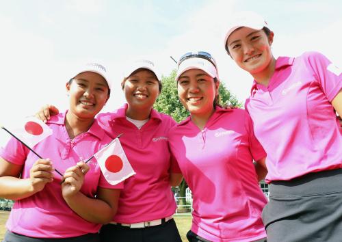 日本は５位　米女子ゴルフ団体戦、米国が優勝