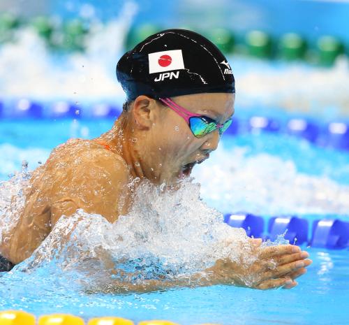渡部香生子、鈴木聡美は決勝進出ならず　女子100メートル平泳ぎ