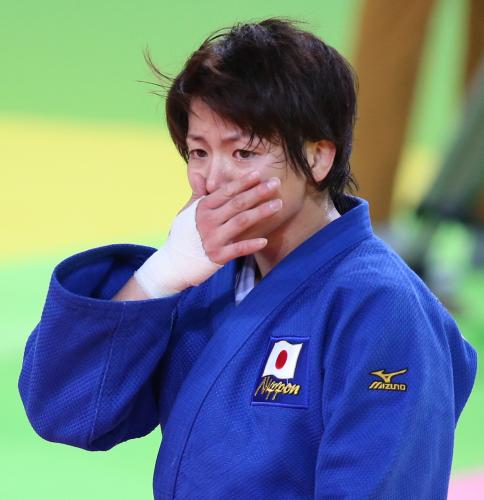 田代　柔道女子６３キロ級３位決定戦に敗れ涙「申し訳なく思う」
