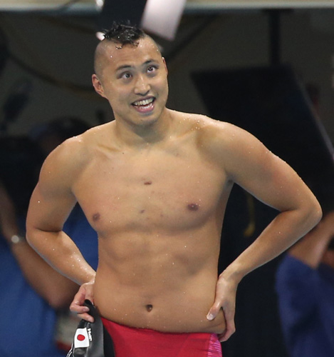塩浦、日本勢初の準決勝進出　５０Ｍ自由形「泳ぎの感覚よかった」