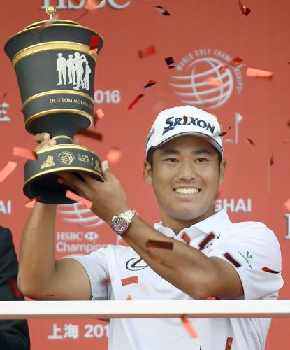松山　世界ランク６位に、世界選手権Ｓ制覇で自己最高更新