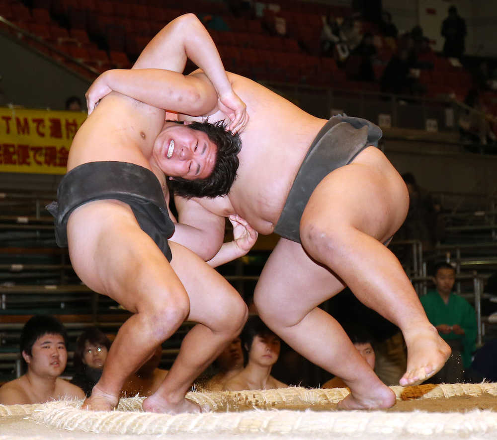 元琴錦Ｊｒ初陣は黒星「前まわし取れなかった」　前相撲スタート