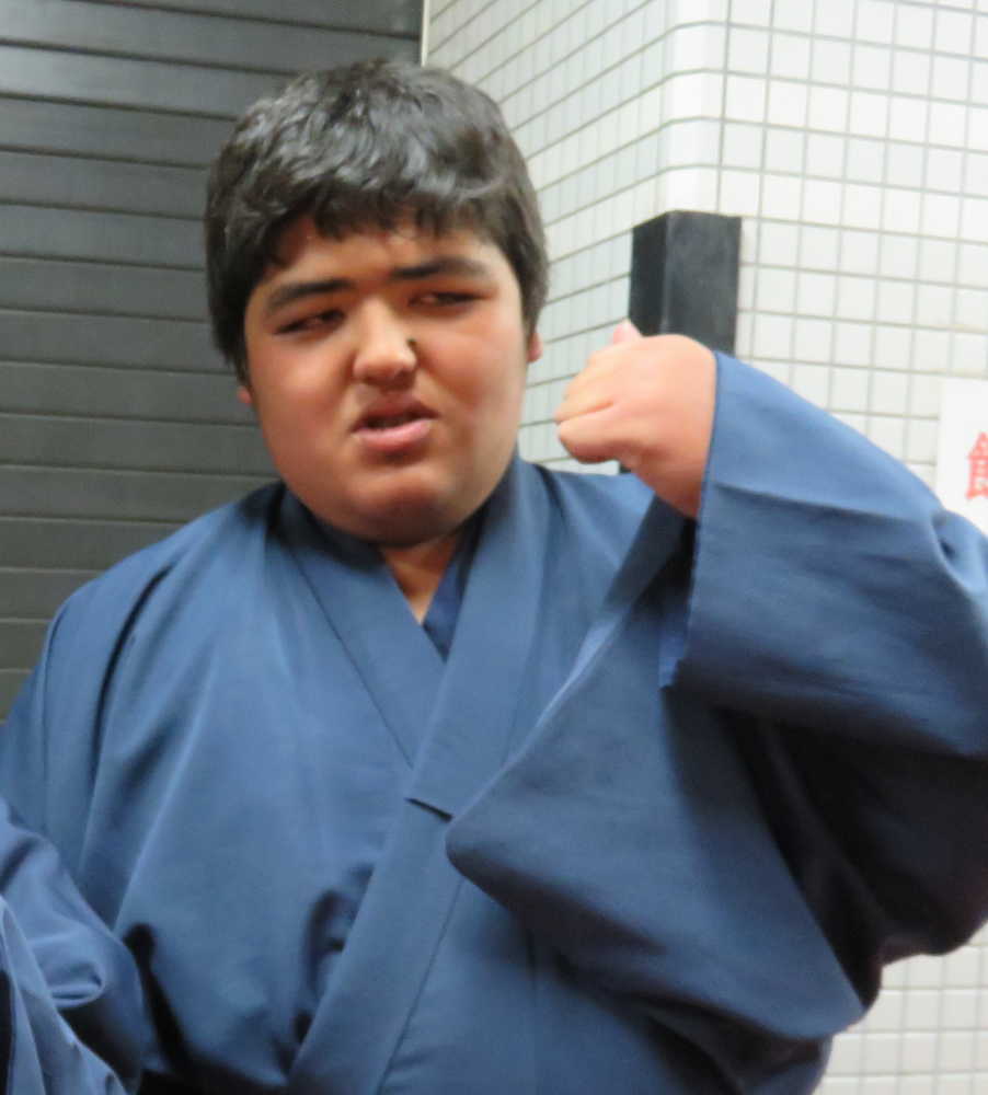 ２０３キロの矢田　前相撲４戦全敗も雰囲気慣れた「ご飯おいしい」、居眠りも…