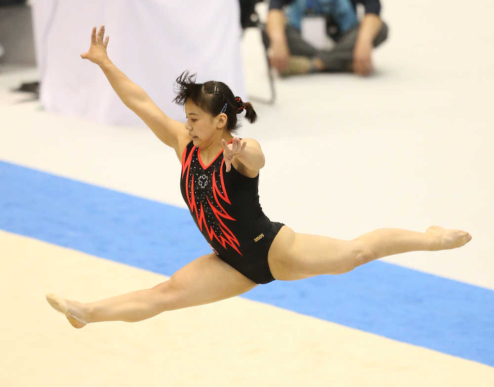 女子は村上が連覇　２位に２点差「前より減点少なくなってきた」