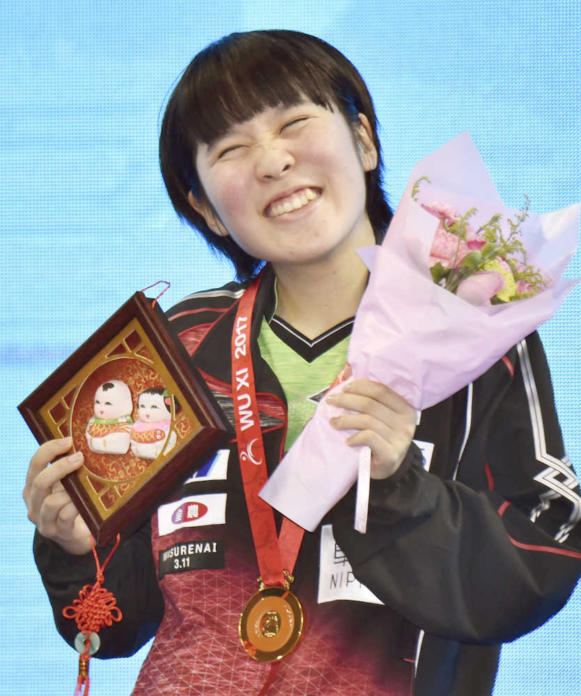 美宇アジア選手権初Ｖ！世界１位、２位、５位の中国勢破り日本女子２１年ぶり