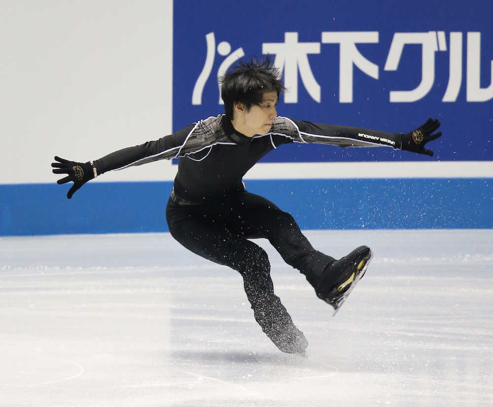 羽生　平昌五輪へ「自分がしたいスケートをして一歩ずつ進んでいけばいいんじゃないかな」