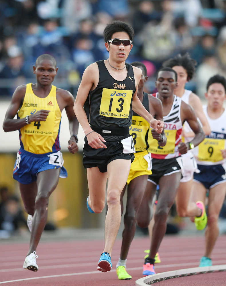 男子１万で上野力走４位　女子は松田Ｖ　兵庫リレーカーニバル