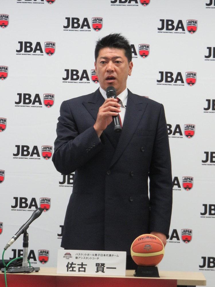 バスケ男子日本代表コーチに佐古氏、前Ｂ２広島監督