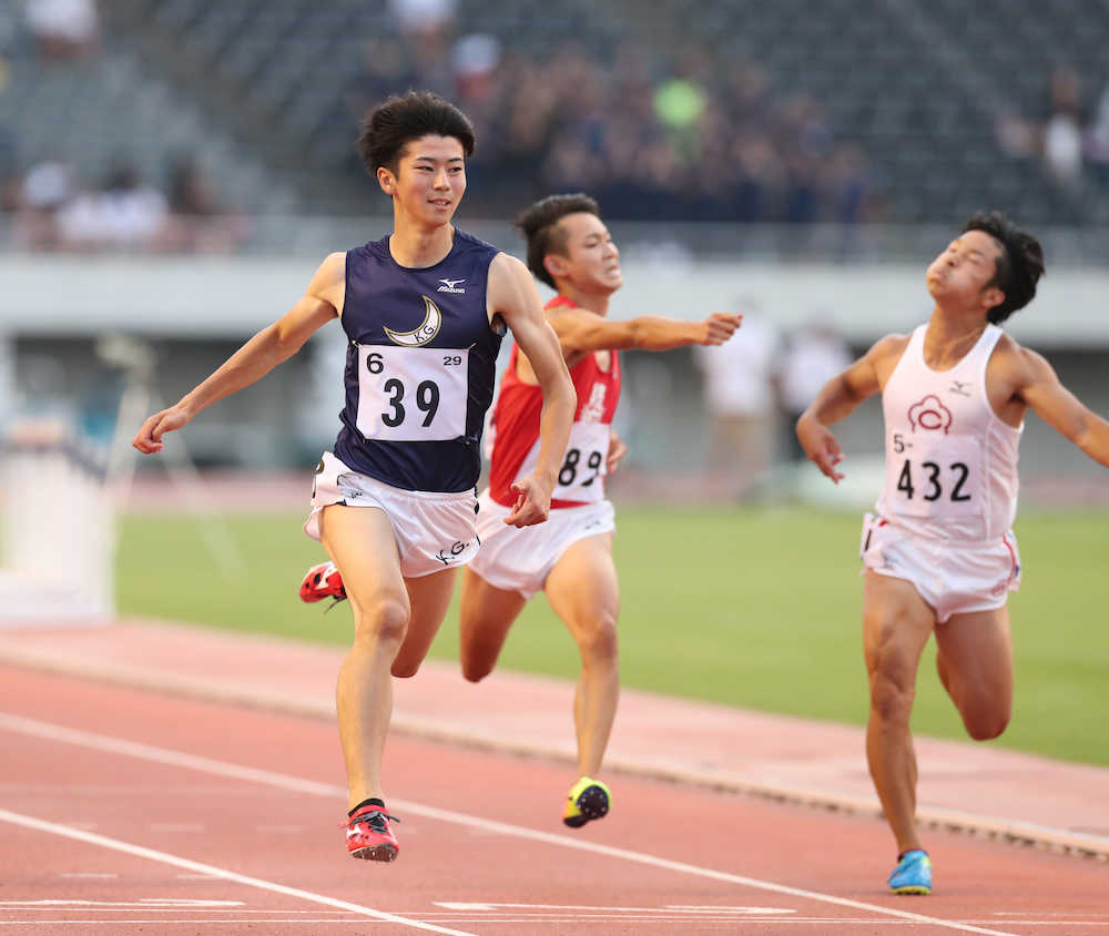 多田修平　１０秒２１の大会新でＶ！男子１００メートル決勝