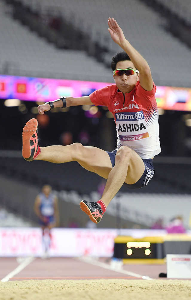 パラ世陸　芦田、男子走り幅跳びは５位　２個目メダルならず