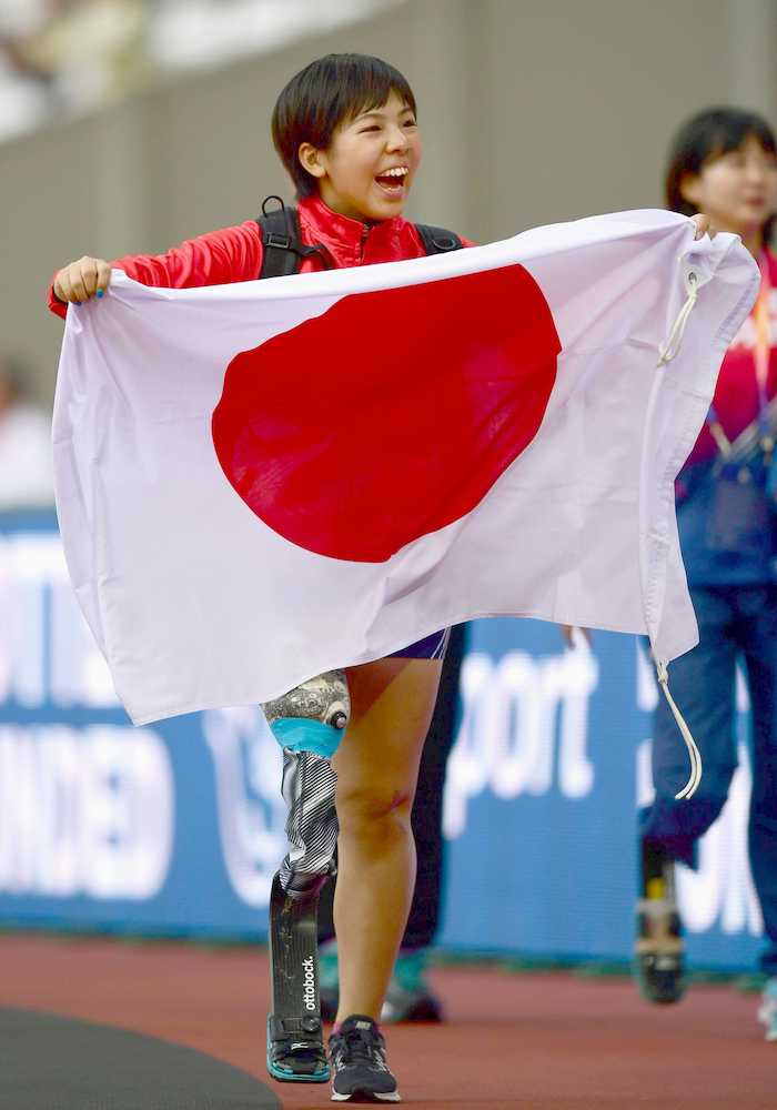 前川楓、女子走り幅跳びで銀メダル獲得！パラ陸上世界選手権