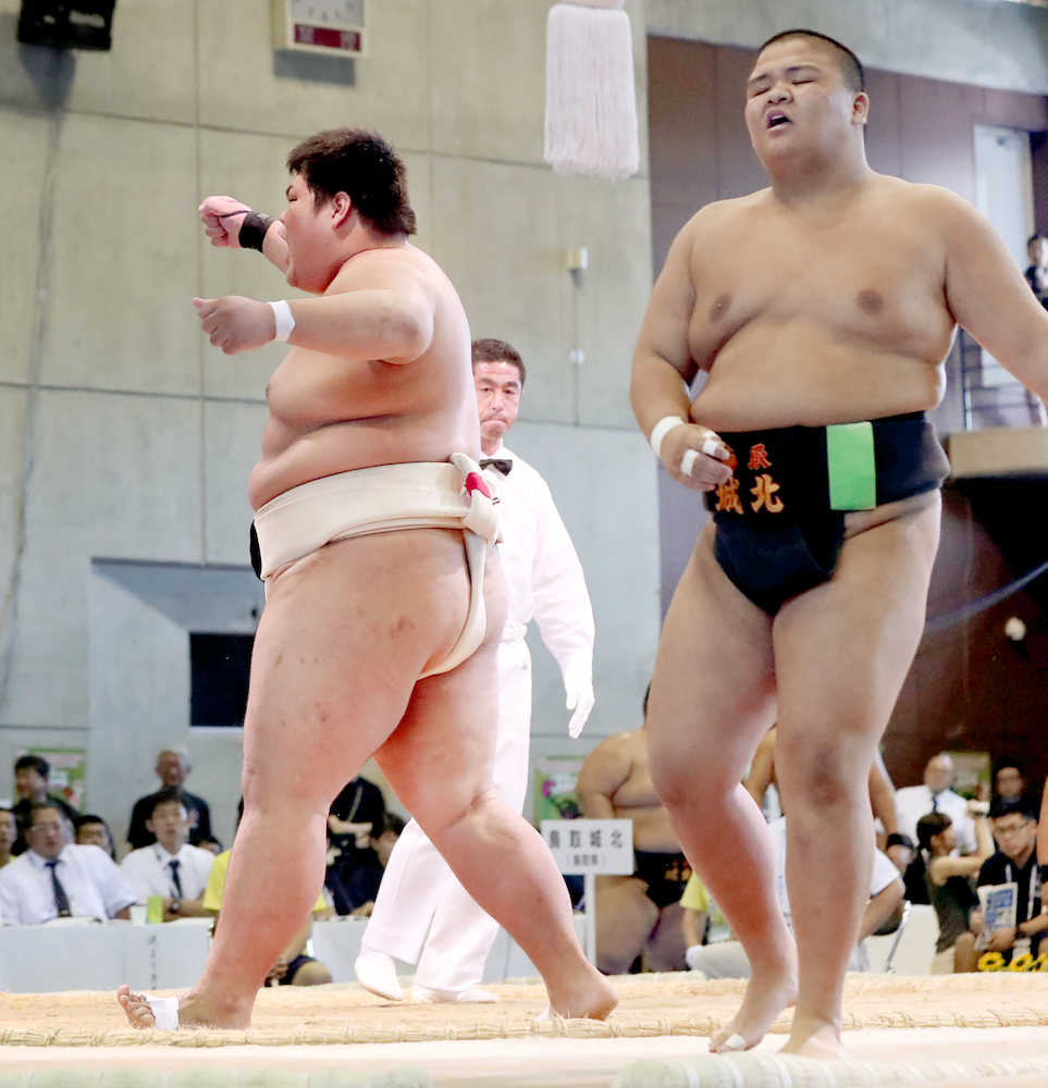 金沢学院が１０年ぶり２度目Ｖ　インターハイ相撲団体