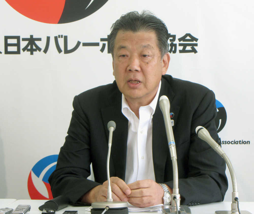 嶋岡新会長が会見　東京五輪へ「チームジャパンで頑張りたい」