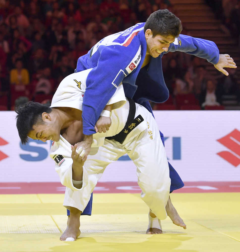 混合団体　日本が金、ブラジルに圧勝　柔道世界選手権