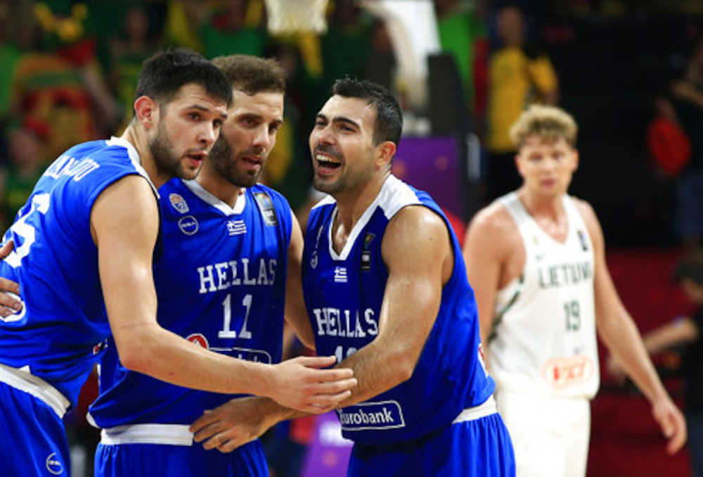 ギリシャが優勝候補のリトアニアを撃破して８強進出　男子バスケ欧州選手権・決勝Ｔ