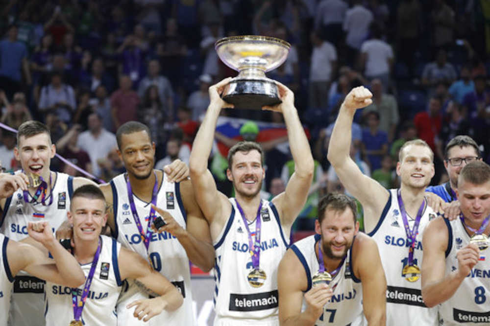 男子バスケの欧州選手権でスロベニアが初優勝　セルビアを撃破　ドラギッチがＭＶＰ！