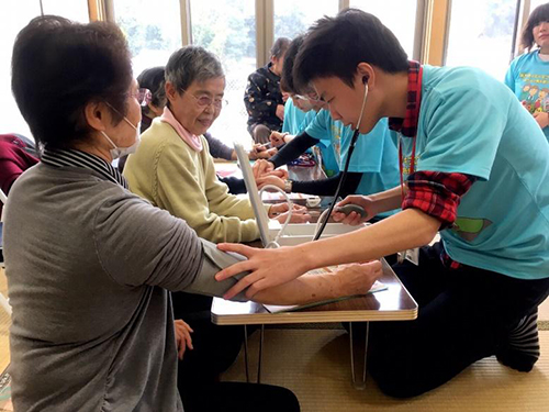 【広島国際大学】離島でイキイキと暮らす高齢者を支援・交流