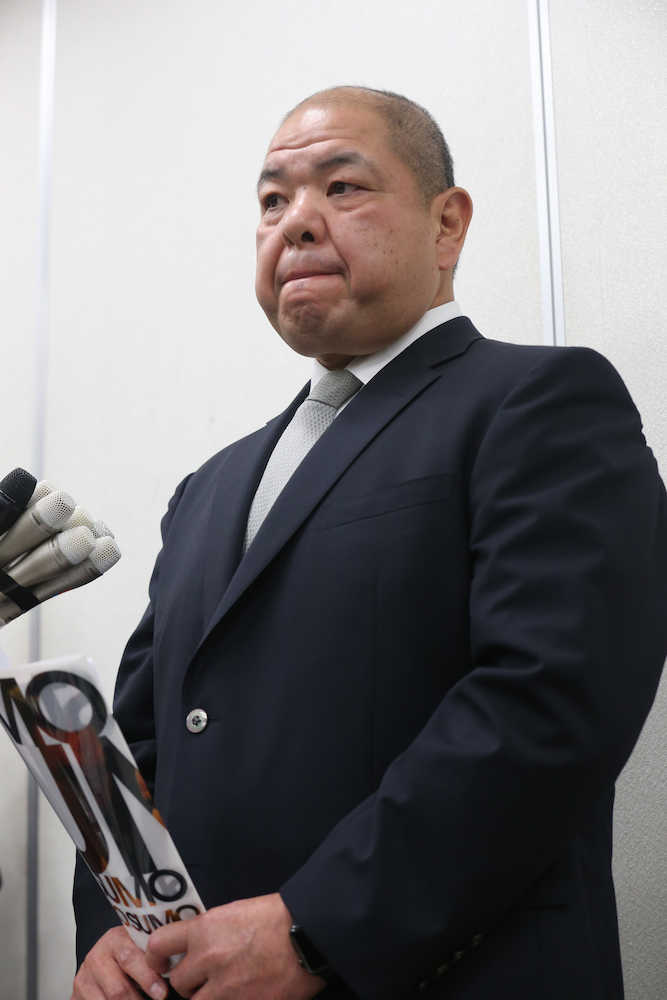 八角理事長　日馬富士引退に「どのような理由があろうとも、暴力を肯定することはできません」