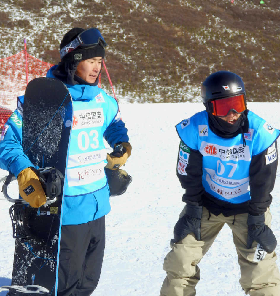 安藤１位、歩夢２位　日本男女８人全員決勝へ　スノボＷ杯ＨＰ