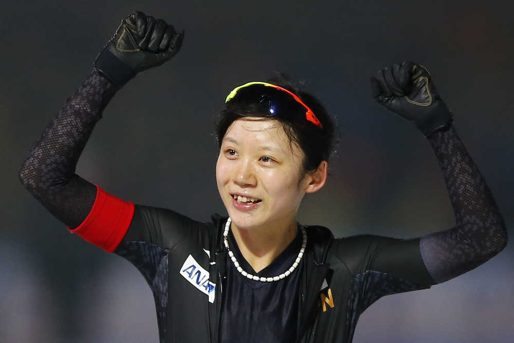 高木美帆、日本勢初の総合優勝　スピードスケート世界選手権