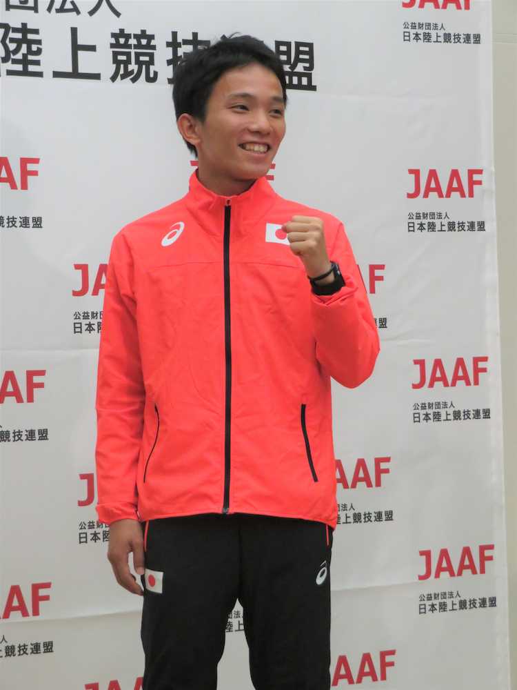 アジア大会のマラソン日本代表に選出された井上大仁