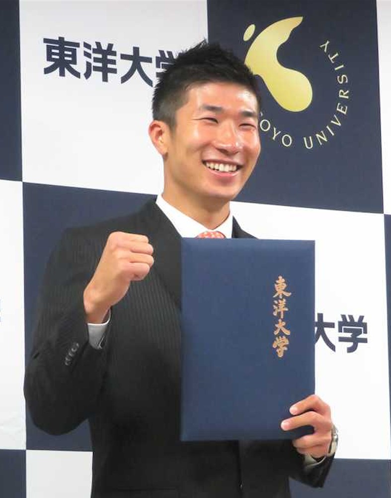 桐生が東洋大卒業式　５・３初戦へ「２００のベスト出したい」