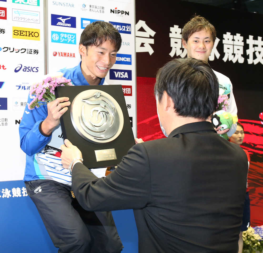 入江　１００背で５連覇達成「自信があったので、そこに懸けた」