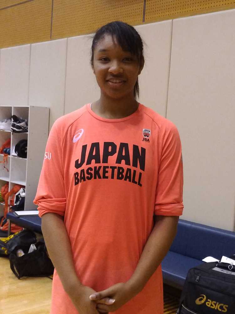 バスケットボール女子日本代表候補合宿に初召集されたオコエ桃仁花