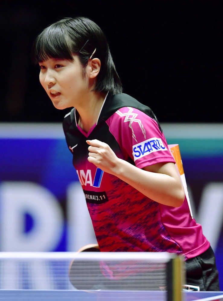 日本女子　３連勝で決勝Ｔ進出、失ゲーム０に佳純「たまたま」