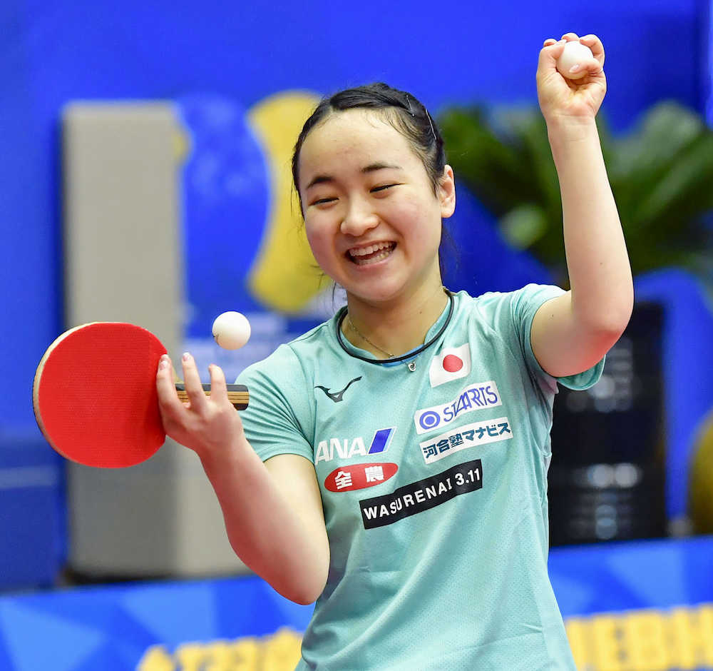 卓球日本女子　メダル獲得へ準々決勝はウクライナと再戦