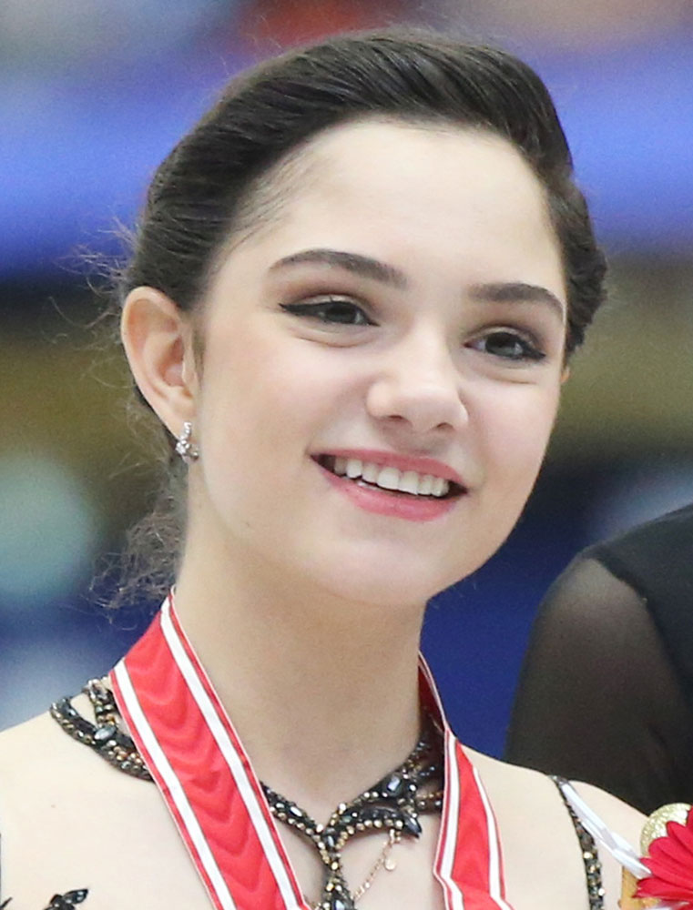 ロシアのフィギュアスケート女子のエフゲニア・メドベージェワ