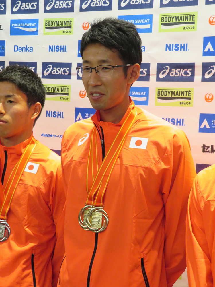世界競歩チーム選手権Ｖ　日本代表が帰国　荒井広宙「ほっとした」
